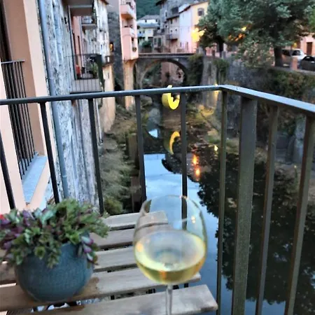 Pescallunes - Idilico Apartamento A La Orilla Del Rio Brugent Apartment Sant Feliu De Pallerols